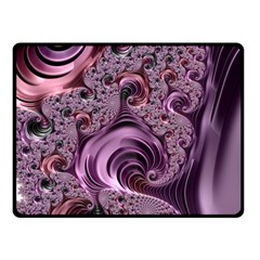 Abstract Art Fractal Art Fractal Double Sided Fleece Blanket (small)  by Nexatart