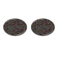 Full Frame Shot Of Abstract Pattern Cufflinks (oval) by Nexatart