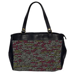 Full Frame Shot Of Abstract Pattern Office Handbags (2 Sides)  by Nexatart