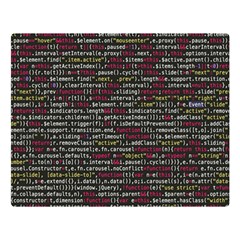 Full Frame Shot Of Abstract Pattern Double Sided Flano Blanket (Large) 