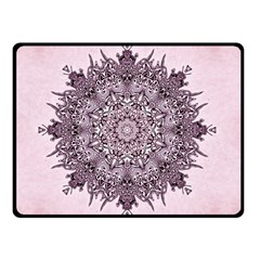 Sacred Art Shaman Shamanism Double Sided Fleece Blanket (small)  by Nexatart