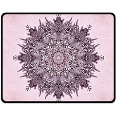 Sacred Art Shaman Shamanism Double Sided Fleece Blanket (medium)  by Nexatart