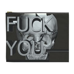  Fuck You Cosmetic Bag (xl) by mugebasakart