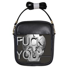  Fuck You Girls Sling Bags by mugebasakart