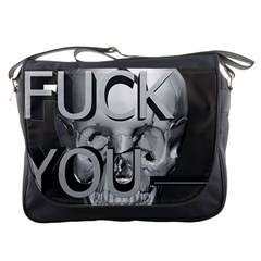  Fuck You Messenger Bags by mugebasakart