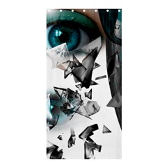 Blue Eye Shower Curtain 36  X 72  (stall) 