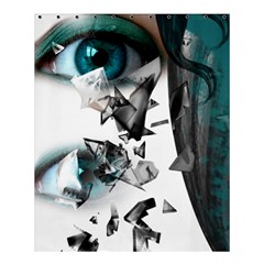 Blue Eye Shower Curtain 60  X 72  (medium)  by mugebasakart