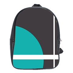 Turquoise Line School Bags(large) 