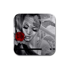 Bridge Rubber Square Coaster (4 Pack)  by mugebasakart