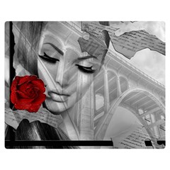 Bridge Double Sided Flano Blanket (medium)  by mugebasakart