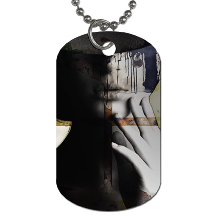 Burnt Dog Tag (Two Sides)