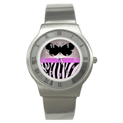 Butterfly Stainless Steel Watch by mugebasakart