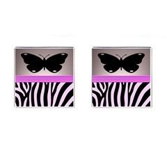 Butterfly Cufflinks (square)