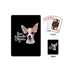 Chihuahua Playing Cards (mini) 