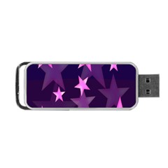 Background With A Stars Portable Usb Flash (two Sides) by Nexatart