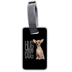 Chihuahua Luggage Tags (one Side)  by Valentinaart