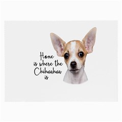 Chihuahua Large Glasses Cloth by Valentinaart