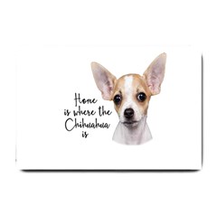 Chihuahua Small Doormat  by Valentinaart