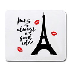 Paris Large Mousepads by Valentinaart