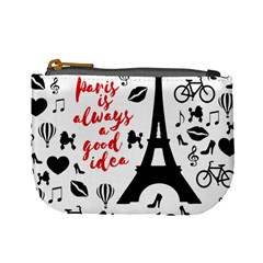 Paris Mini Coin Purses by Valentinaart