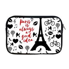 Paris Apple Macbook Pro 17  Zipper Case by Valentinaart