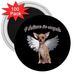 Angel Chihuahua 3  Magnets (100 Pack)