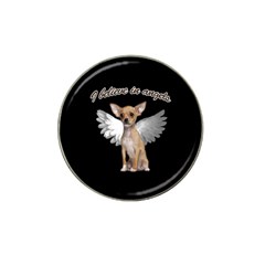 Angel Chihuahua Hat Clip Ball Marker (10 Pack) by Valentinaart