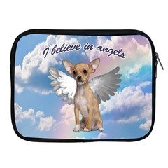 Angel Chihuahua Apple Ipad 2/3/4 Zipper Cases by Valentinaart