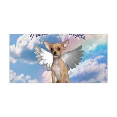 Angel Chihuahua Yoga Headband by Valentinaart