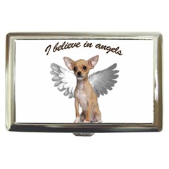 Angel Chihuahua Cigarette Money Cases by Valentinaart