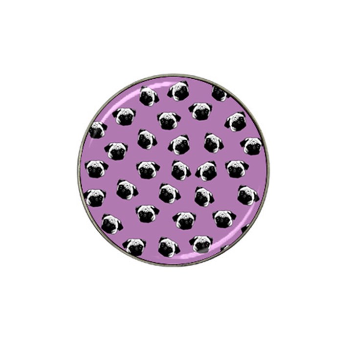 Pug dog pattern Hat Clip Ball Marker (10 pack)