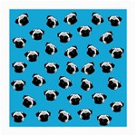 Pug dog pattern Medium Glasses Cloth (2-Side) Back