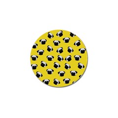 Pug Dog Pattern Golf Ball Marker by Valentinaart