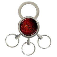 Red Particles Background 3-ring Key Chains by Nexatart