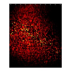 Red Particles Background Shower Curtain 60  X 72  (medium)  by Nexatart