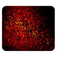 Red Particles Background Double Sided Flano Blanket (small) 