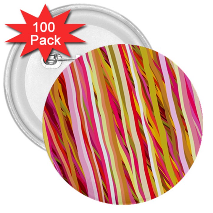 Color Ribbons Background Wallpaper 3  Buttons (100 pack) 