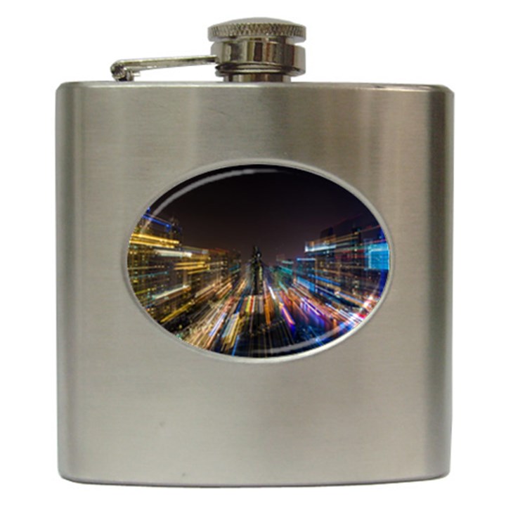 Frozen In Time Hip Flask (6 oz)