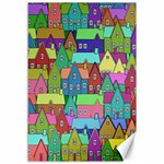 Neighborhood In Color Canvas 12  x 18   11.88 x17.36  Canvas - 1