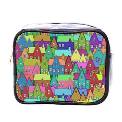 Neighborhood In Color Mini Toiletries Bags by Nexatart