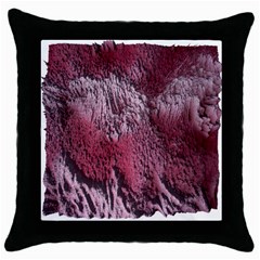 Texture Background Throw Pillow Case (black) by Nexatart