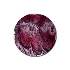 Texture Background Rubber Round Coaster (4 Pack) 