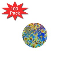 Color Particle Background 1  Mini Magnets (100 Pack)  by Nexatart