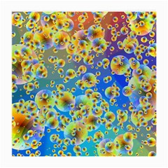 Color Particle Background Medium Glasses Cloth by Nexatart