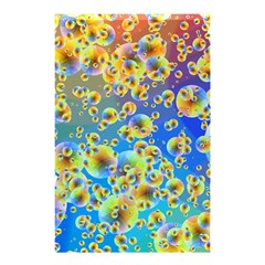 Color Particle Background Shower Curtain 48  X 72  (small)  by Nexatart
