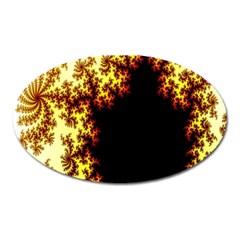 A Fractal Image Oval Magnet by Nexatart