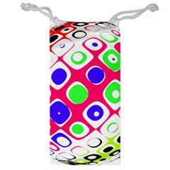 Color Ball Sphere With Color Dots Jewelry Bag by Nexatart