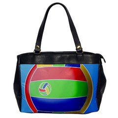 Balloon Volleyball Ball Sport Office Handbags by Nexatart