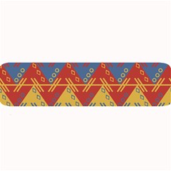 Aztec South American Pattern Zig Zag Large Bar Mats by Nexatart