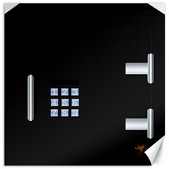 Safe Vault Strong Box Lock Safety Canvas 12  X 12   by Nexatart